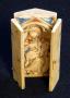Triptych, 1 register, 1 arch across (Front)