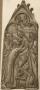 Gabled panel (fragment of a diptych or polyptych) (Front)