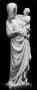 Statuette; known as 'Notre-Dame de Groeninghe' (Front)