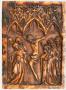 Wing, right (fragment of a diptych), 1 register, 3 arches across (frise d'arcatures; plaquette) (Front)