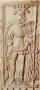 Chalice-shaped reliquary or pyxis (?) (Detail, Charlemagne)
