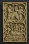 Wing, right (fragment of a diptych), 2 registers, with quatrefoils (quatre-feuilles) (Front)