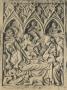 Diptych, 1 register, 3 arches across (plaquettes; frise d'arcatures) (Wing, left)
