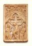 Pax, 1 register, 1 arch across (baiser de paix; plaquette) (Front)