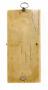 Wing, right (fragment of a diptych), 2 registers, bands of rosettes (décor de roses) (Back)