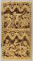 Wing, right (fragment of a diptych), 2 registers, 3 arches across (frise d'arcatures) (Front)