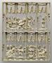 Openwork panel, 2 registers, 9 arches across (plaque ajourée; frise d'arcatures) (Front)
