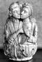 Rosary bead, 2 faces (chapelet)