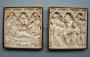 Diptych, 1 register, 3 arches across (plaquette; frise d'arcatures) (Front)