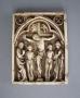 Wing, left (fragment of a diptych), 1 register, 1 arch across (plaquette) (Front)