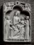 Gabled double-sided panel, 1 register, 3 arches across (plaquette) (Side 1)