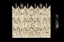 Triptych with gables, 3 registers, with arches across (frise d'arcatures; colonnettes) (Front)