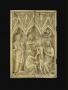 Wing, left (fragment of a diptych), 1 register, 3 arches across (plaquette; frise d'arcatures) (Front)
