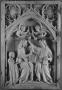 Wing, left (part of a diptych), 1 register, 1 arch across (plaquette; colonnettes) (Front)