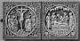 Openwork diptych with roundels (plaques ajourées) (Front)