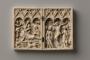 Diptych, 1 register, 3 arches across (plaquettes; frise d'arcatures) (Front)