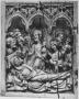 Wing, left (fragment of a diptych), 1 register, 3 arches across (plaquette; frise d'arcatures) (Front)