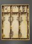 Openwork panel (possibly fragment of the binding of a book or fragment of a diptych), 2 registers (plaque ajourée) (Back)