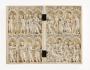 Diptych, 2 registers, 4 arches across (frise d'arcatures) (Front)