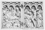 Diptych, 1 register, 3 arches across (plaquettes; frise d'arcatures) (Front)