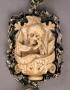 Rosary, 8 beads (chapelet) (Bead 2, side 1)