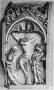Wing, right (fragment of a diptych), 1 register, 1 arch across (plaquette) (Front)
