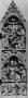 Gabled diptych, 2 registers, 1 arch across (Wing, right)