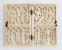 Diptych, 2 registers, 3 full and 2 half arches across (frise d'arcatures) (Front)