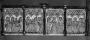 Casket, with arches and quatrefoils (coffret; frise d'arcatures; quatre-feuilles) (Body, back)