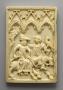 Panel, 1 register, 3 arches across (plaquette, frise d'arcatures) (Front)
