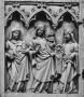 Diptych, 1 register, 3 arches across (plaquettes; frise d'arcatures) (Wing, left)