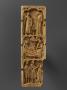 Panel (fragment of polyptych), 3 registers, 1 arch across (Front)
