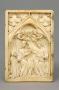 Wing, left (part of a diptych), 1 register, 1 arch across (plaquette; colonnettes) (Front)