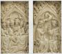 Double-sided panel, 1 register, 1 arch across (plaquette) (Front)