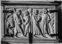 Casket, with quatrefoils (coffret; quatre-feuilles) (End, right)