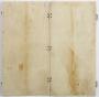 Diptych, 3 registers, 5 arches across (frise d'arcatures) (Back)
