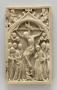 Wing, right (fragment of a diptych), 1 register, 1 arch across (plaquette) (Front)