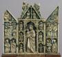 Gabled triptych, with arches (Front)