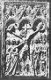 Panel (possibly a writing tablet), 1 register, 3 arches across (frise d'arcatures; plaquette; tablette à écrire) (Front)