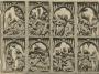 Openwork panel (possibly fragment of a casket), 2 registers, 4 arches across (colonnettes; frise d'arcatures; plaque ajourée) (Front)