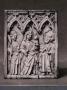 Wing, left (fragment of a diptych), 1 register, 3 arches across (plaquette; frise d'arcatures) (Front)