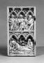 Wing, left (fragment of a diptych), 2 registers, 3 arches across (frise d'arcatures) (Front)