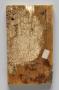 Wing, left (fragment of a diptych), 1 register, 1 arch across (plaquette) (Back)