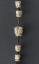 Complete rosary of 58 beads, 4 faces (chapelet) (Detail)