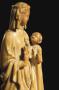 Statuette, with band of rosettes (décor de roses) (Detail, side)