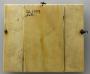 Triptych, 1 register, 1 arch across, with rosettes (colonnettes) (Back)