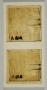 Wing, right (fragment of a diptych), 2 registers, 3 arches across (frise d'arcatures) (Back)