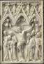 Wing, right (part of a diptych), 1 register, 3 arches across (frise d'arcature; plaquette) (Front)