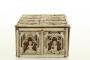 Openwork casket with arches (coffret ajouré; frise d'arcatures) (End, right)