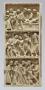 Diptych, 3 registers, bands of rosettes (décor de roses) (Wing, right)